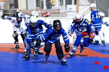 inline roller hockey flooring