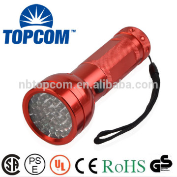 multi color 51 led aluminum flashlight