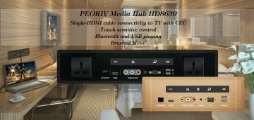 intelligent one cable connection multimedia socket