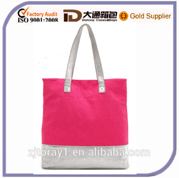 Canvas Large shoulder Shopping Bag Handbag