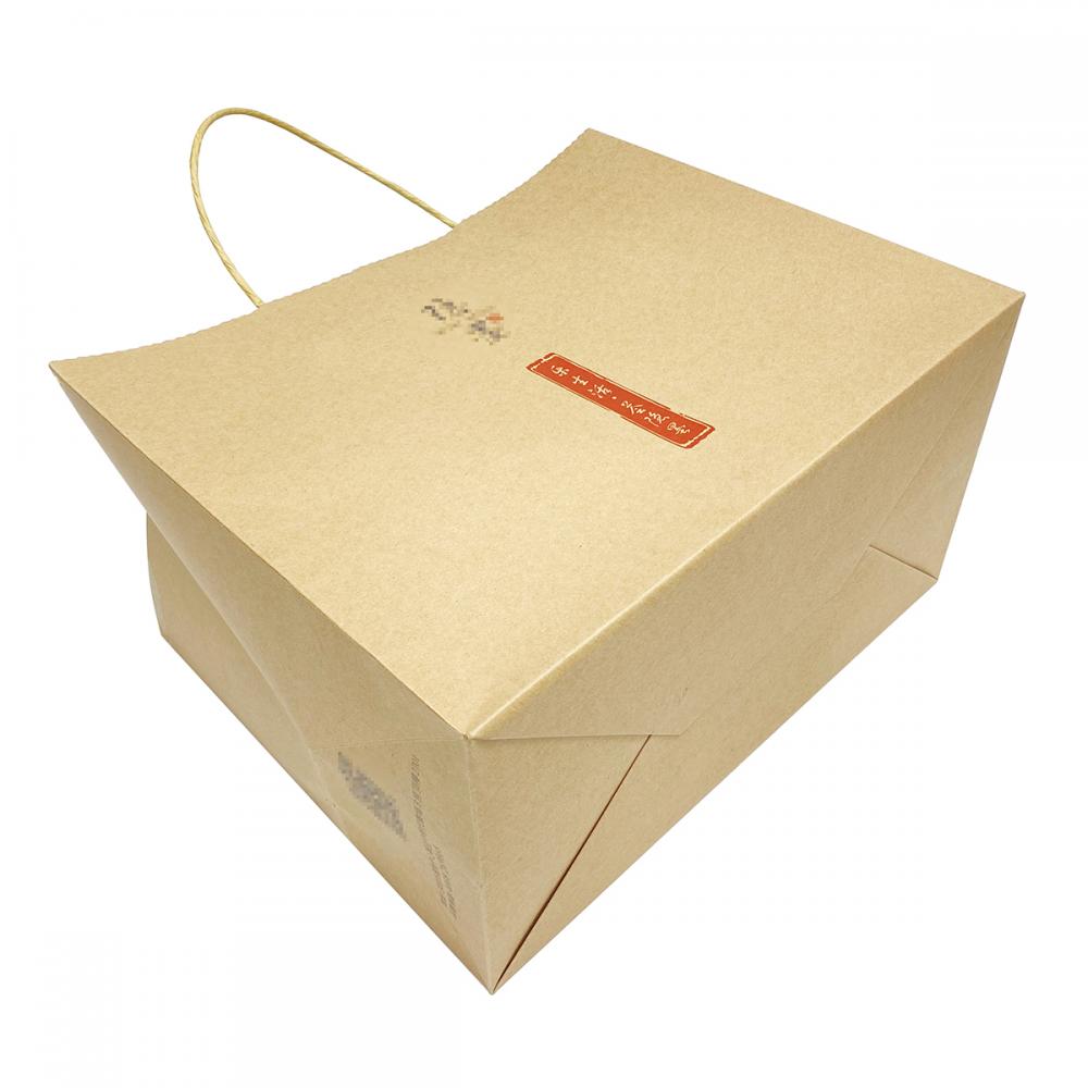 Kraft paper tea portable paper bag