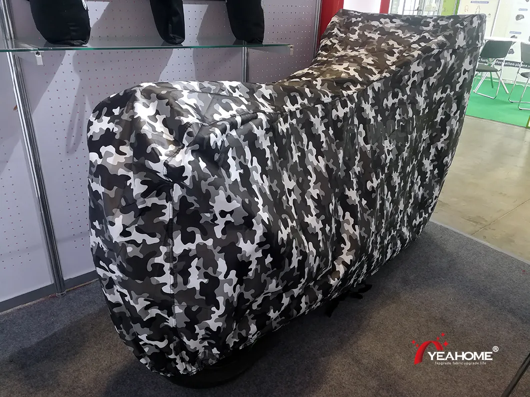 Camouflage Printing Outdoor Motorradabdeckung Fleece Innenschutz