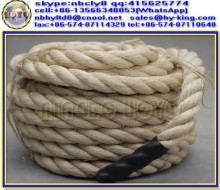 3 strand ropes workout , 38m sisal rope workout , workout ropes for sale