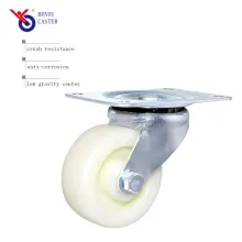 Hard Rubber Caster Wheels with Smooth Rolling Performance
