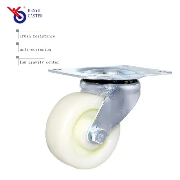 Hard Rubber Caster Wheels with Smooth Rolling Performance