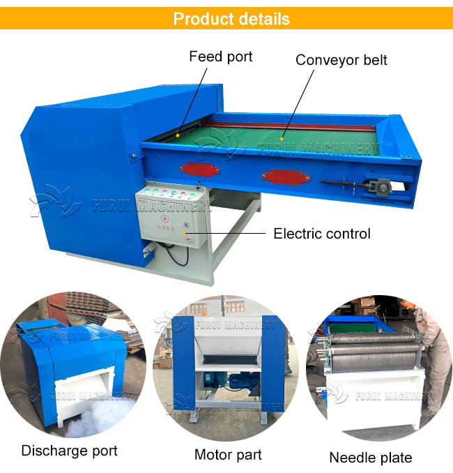 hot sale woolen carding machine/polyester fiber loosen machine/pp cotton carding opener