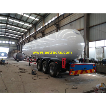 60000 Litres Tri-axle Propane Gas Trailer Tanks