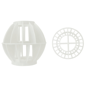 PP Plastic Tri Pack Scrubber Media