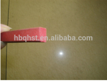 red silicone rubber sponge foam gasket