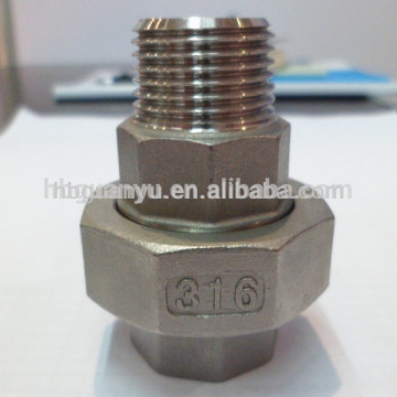 2 inch stainless steel union pipe fitting