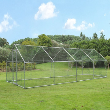 Cheap Hexagonal Chicken Run