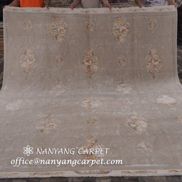 8.3'x10' LargeTraditional Turkish Wool Carpet Handwoven