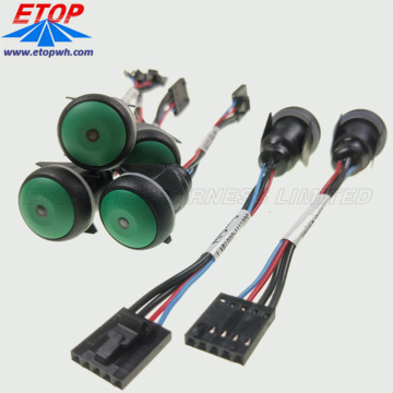 custom electrical power switch wire harness