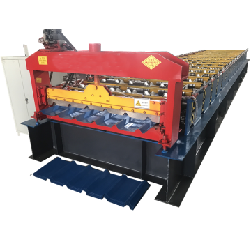 Galvanized trapezoidal roofing sheet cold machine