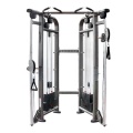 Dual adjustable pulley system functional exercise machines