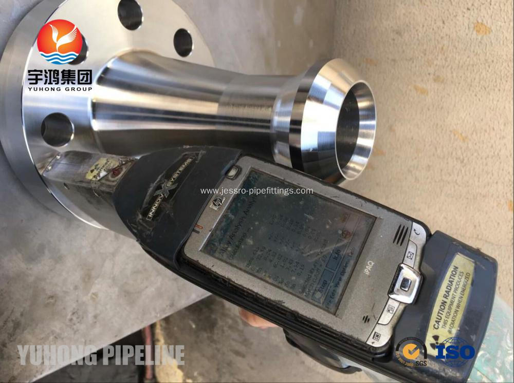 Flangeolet ASTM B564 UNS N06625 RTJ Inconel 625 Flangeolet with PT Testing.