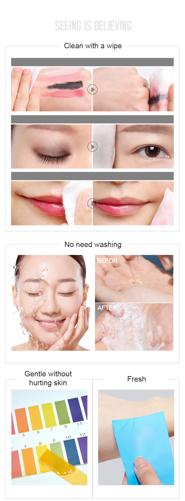 Cleansing Smoothing Moisturizing Natural Makeup Remover Oil