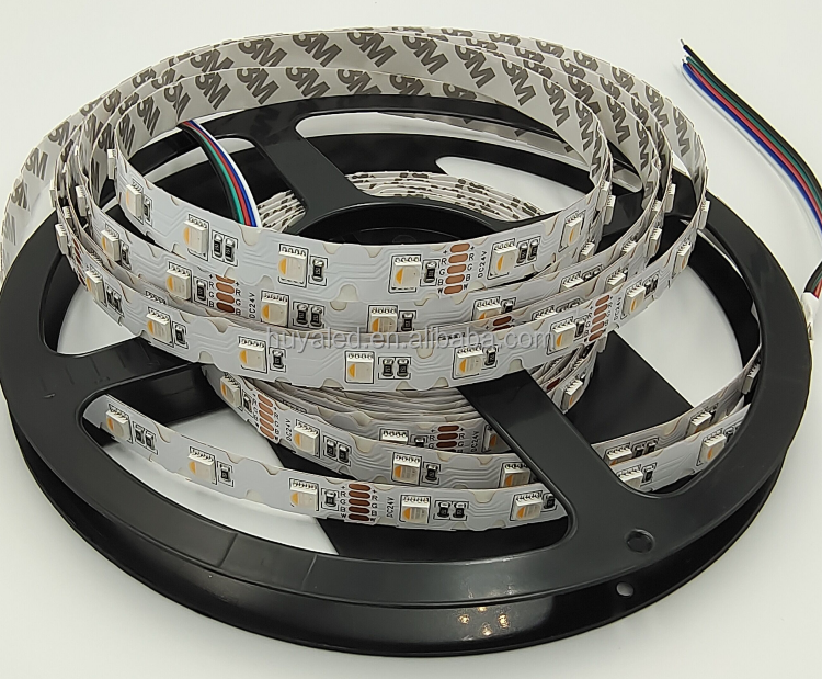 New product flexible  holiday rgbw  led strip  smd  5050 led strip lights DC 12V /24V S  shape  decoration  lighting