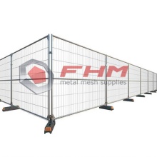 Galvanized Temporary Fence for Blocks