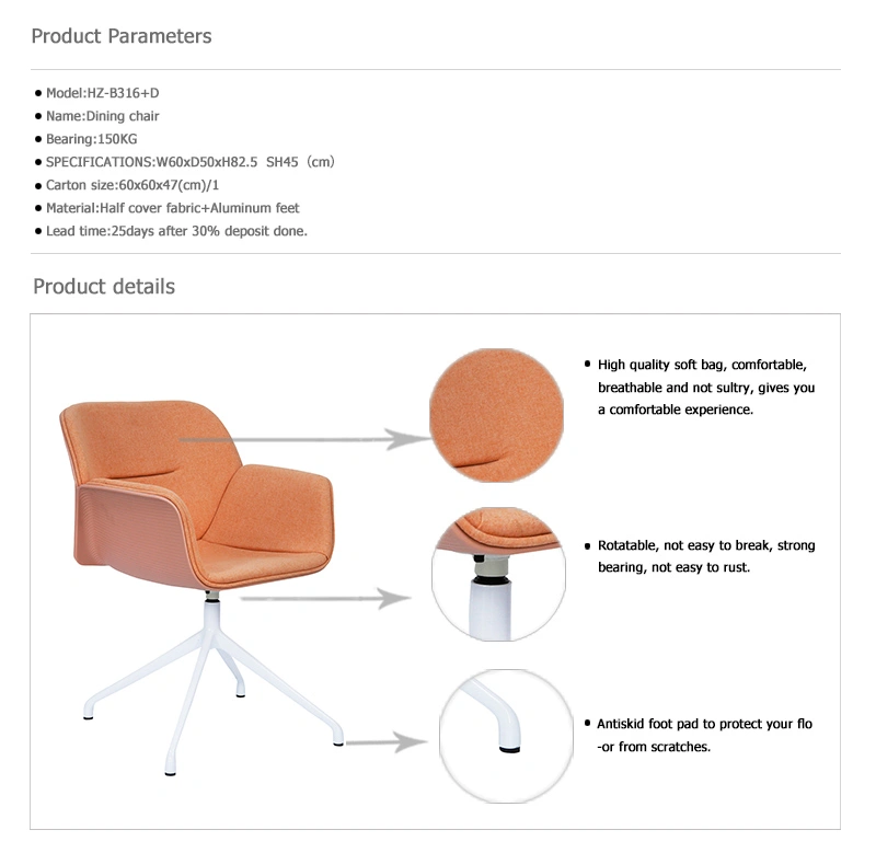 Modern Design Armrest High Quality Office Waiting Chair Furniture