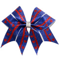 Custom Logo Dance Cheer Hair Bows