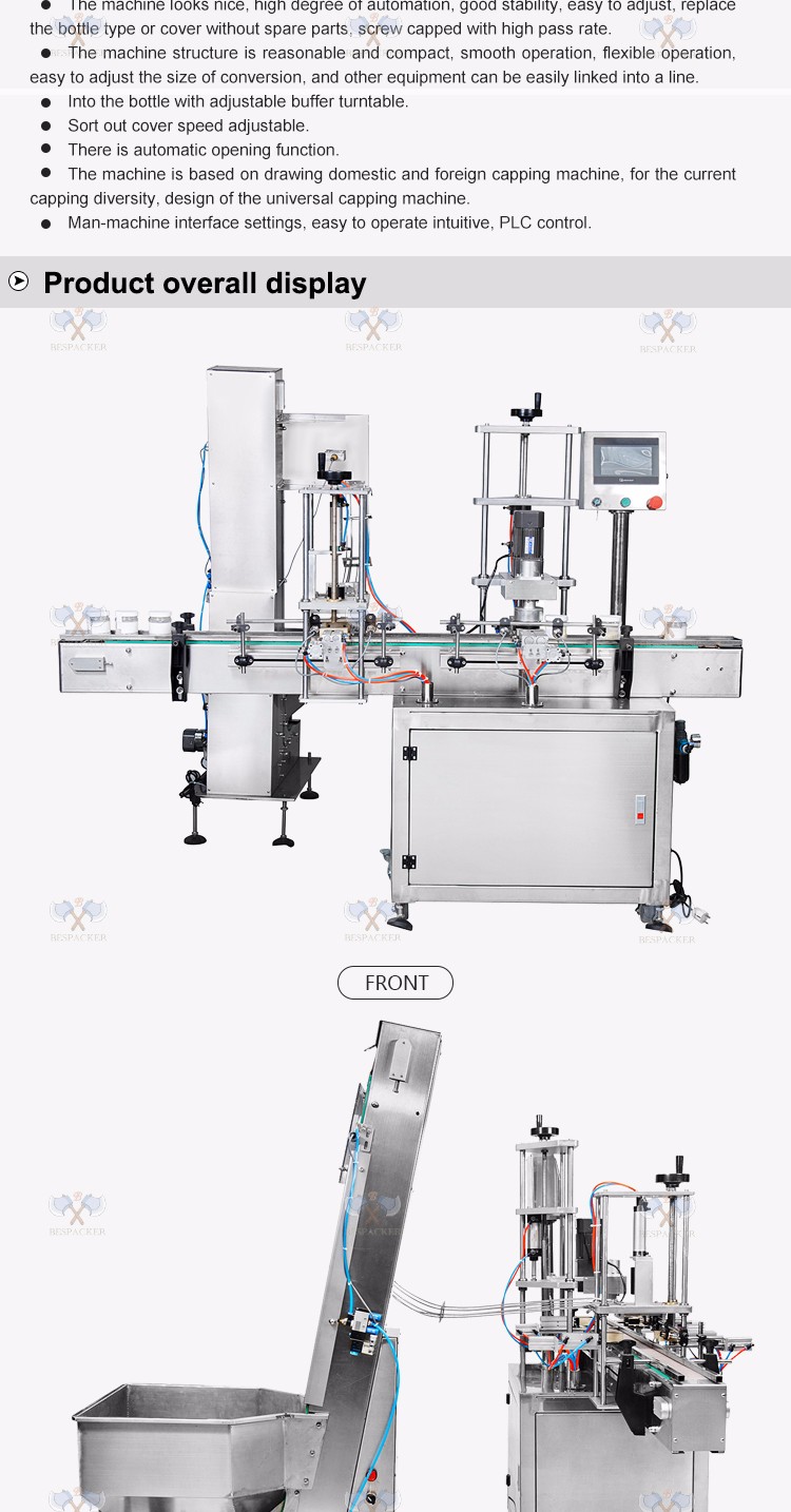 Automatic Capping Machine Type And Plastic Bottle Packaging Type Capping Machine