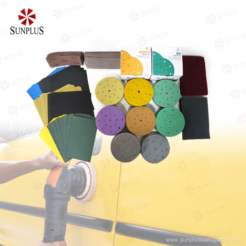 Automotive Silicon Carbide Abrasives Wet Sanding Sandpaper