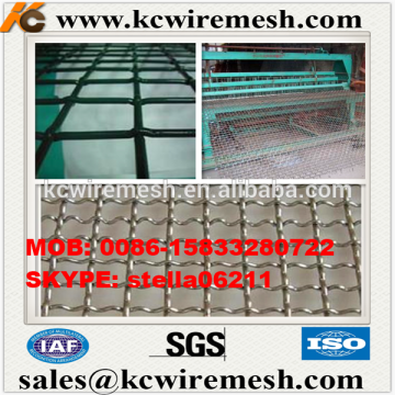 Factory!!!!!! KangChen 10 mesh hot dipped galvanized crimped wire mesh woven wire netting