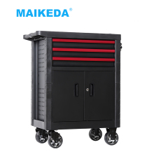3 Drawer Mobile Tool Chest Trolley - Heavy Duty Rolling Tool Chest