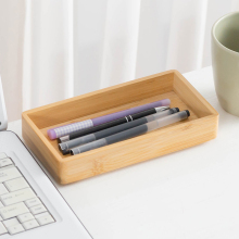 Wholesale Bamboo Desk Drawer Organizer: Multi-Purpose Office Storage Trays