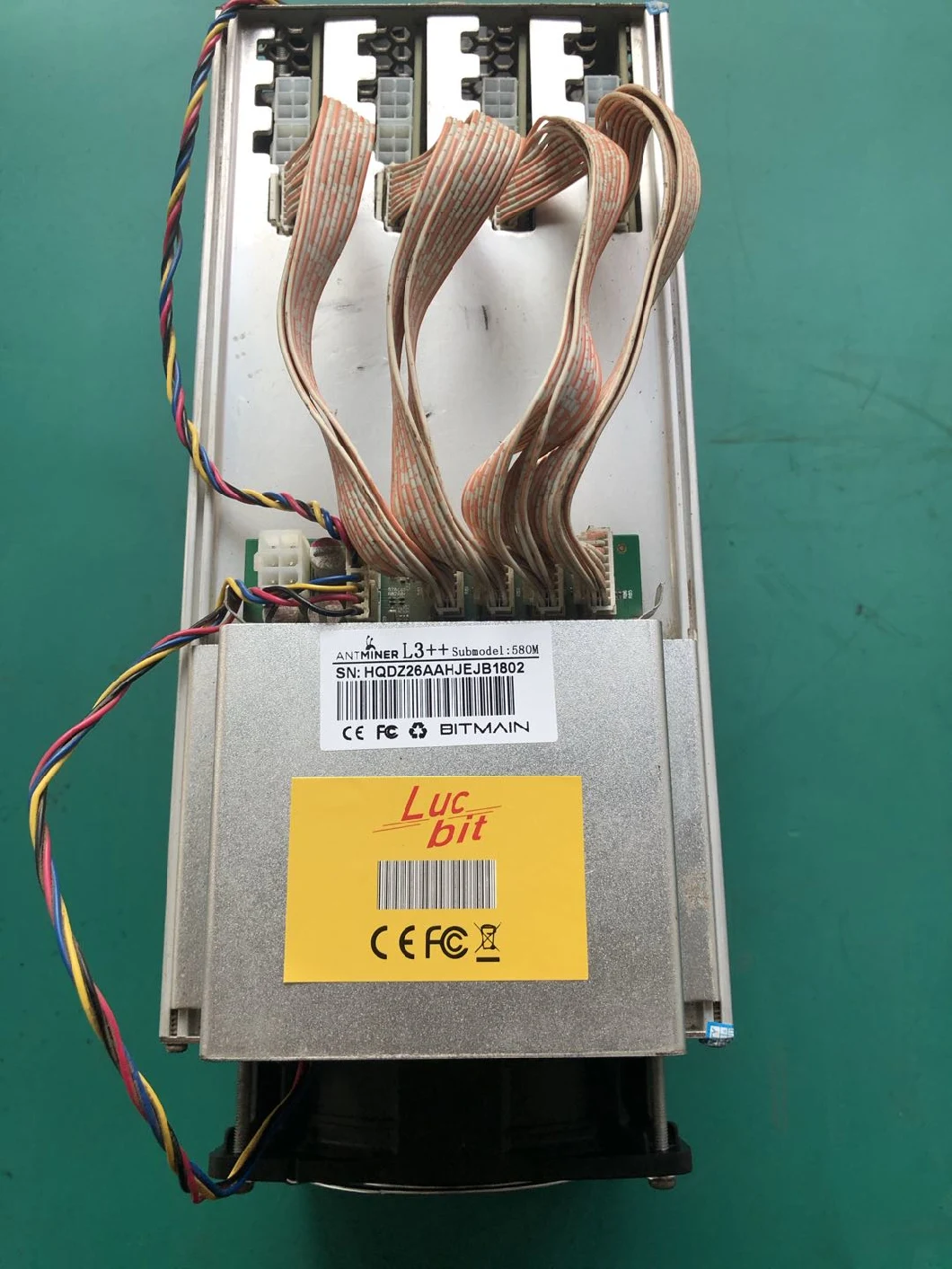 Lucbit L3+ Blockchain Hot Selling Asic Miner Ltc Bitmain Antminer Litecoin Miner L3+ L3++ 504mh/S 580mh/S with PSU L3+