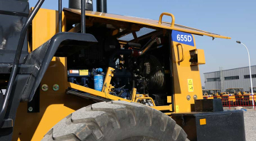 Hay Fork SEM 655D Wheel Loader