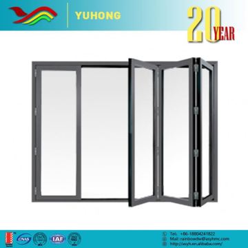 Economic Frameless Folding Glass Doors Price Screen Door