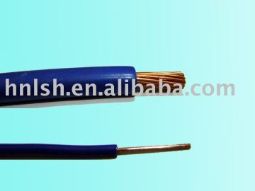 copper conductor PVC insulated solid wire
