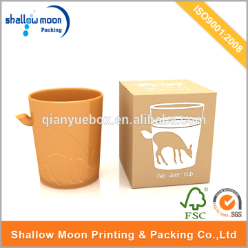 Hot sale custom kraft paper cup packaging boxes.