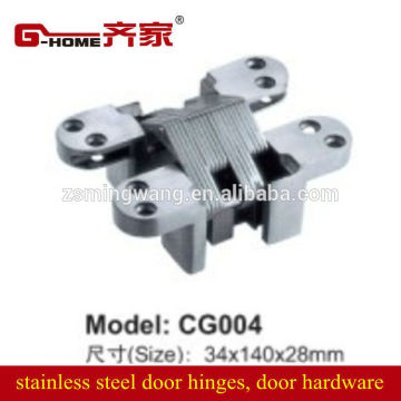 high quality conceal hinges 304SS cross hinges