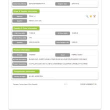 باراغواي تستورد بيانات السكر