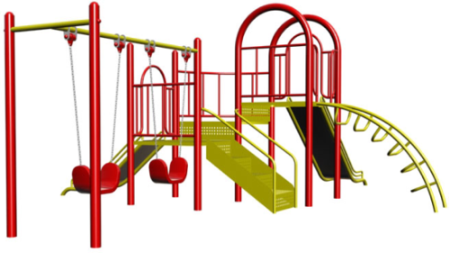 3-12 years old kids outdoor gym equipment used playground equipment for sale