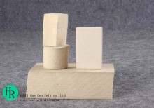 hard and thick 100% white wool felt