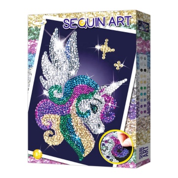 DIY Sparkling Sequin Art Picture Craft Kit