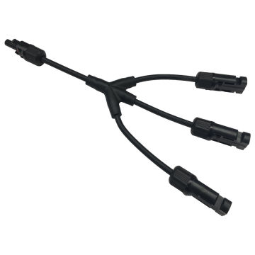 Y Type MC4 Solar Panel Cable Connectors 3-1