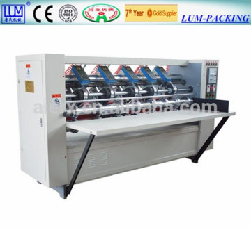 Automatic thin blade slitter scorer machine/slitter scorer machine/carton box making machine prices with CE & ISO9001