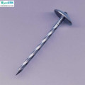 ISO9001 Factory Supply Galvanized Umbrella Head Roofing Nails