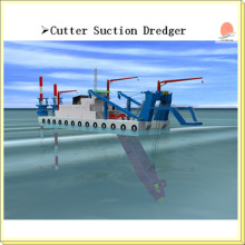 Mud Cutter Suction Dredger, Dredger Vessel, Dredging Vessel, Sand Dredger Vessel (CSD-300)