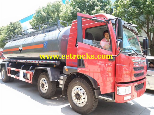 Sodium Hydroxide Tanker Truck