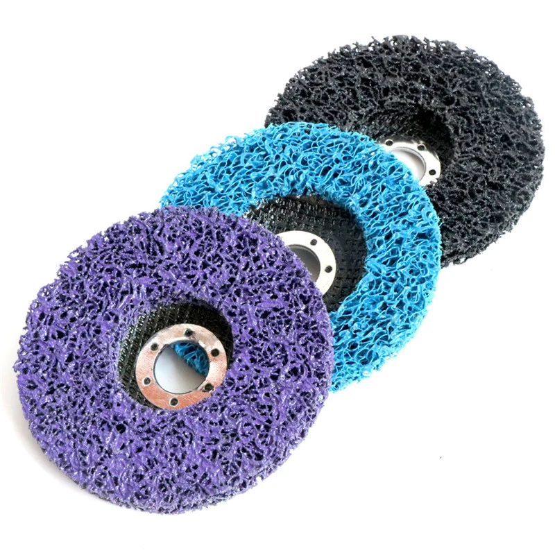 Black Non-Woven Clean and Strip Polishing Flap Discs