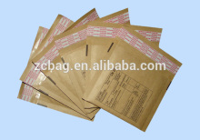 brown kraft Bubble envelope mailer courier air cushioned padded printing customer clearance