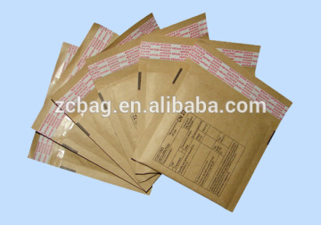 brown kraft Bubble envelope mailer courier air cushioned padded printing customer clearance