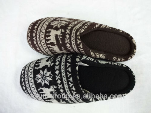 cashmere slippers/men slippers/home slippers/warm winter slippers/plush slippers