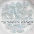 Charm Light Sky Blue Color Imitation Sandwich Berry Beads For Necklace